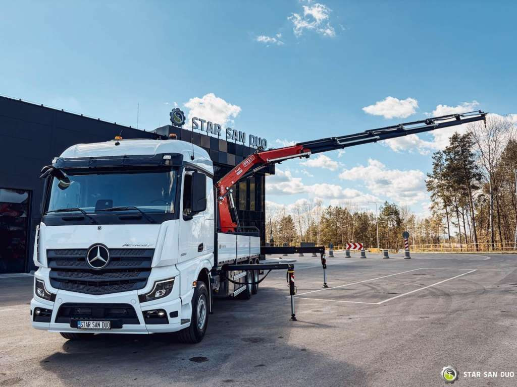 Mercedes-Benz ACTROS 3351 NEW 6x4 Fassi F485 Crane - Camión grúa: foto 3 Mercedes-Benz ACTROS 3351 NEW 6x4 Fassi F485 Crane - Camión grúa: foto 3