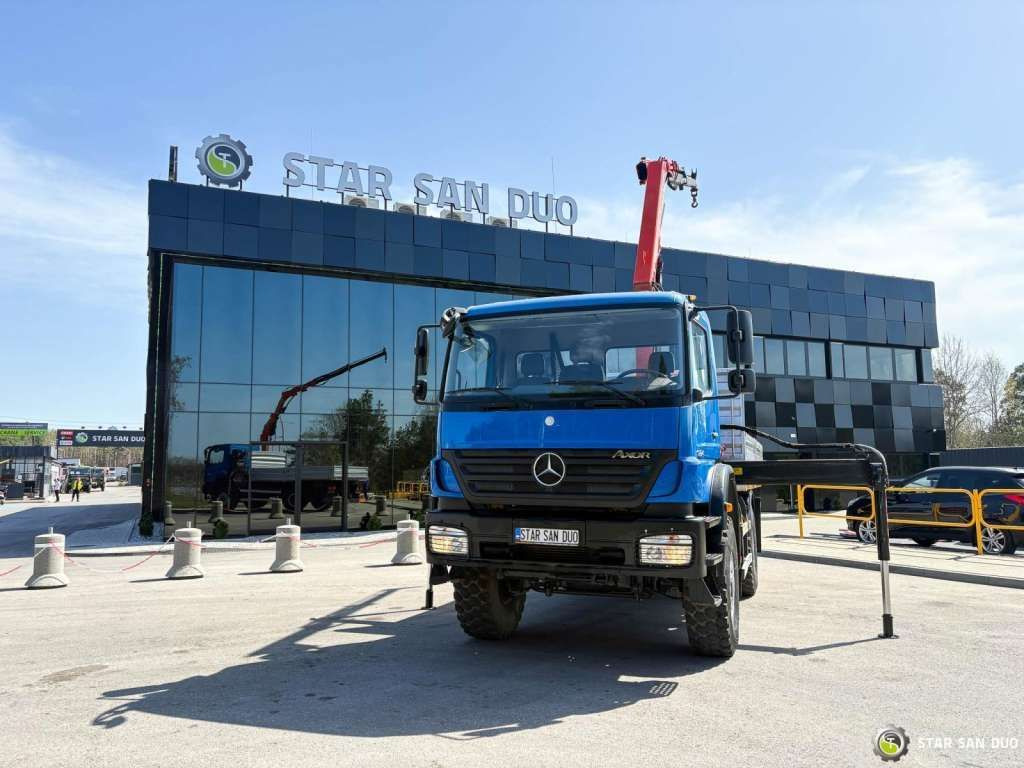 Leasing de  Mercedes-Benz  AXOR 1824 4x4 PALFINGER PK 8500 Crane Kran Mercedes-Benz  AXOR 1824 4x4 PALFINGER PK 8500 Crane Kran: foto 7