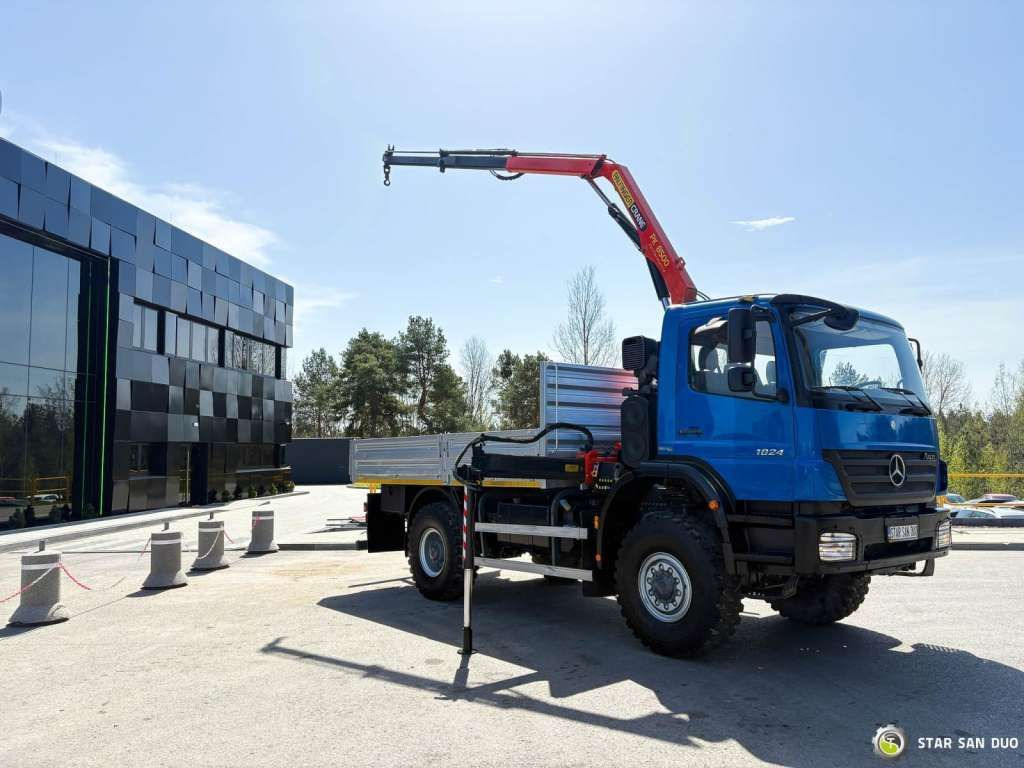 Leasing de  Mercedes-Benz  AXOR 1824 4x4 PALFINGER PK 8500 Crane Kran Mercedes-Benz  AXOR 1824 4x4 PALFINGER PK 8500 Crane Kran: foto 8