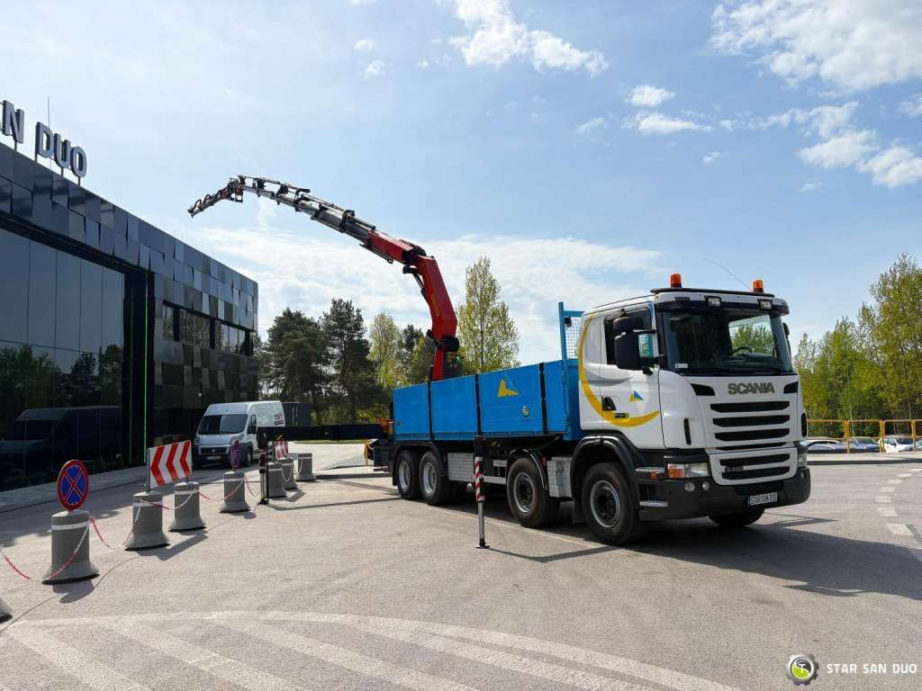 Scania G480 8x4 PALFINGER PK 50002 Crane 5200 h - Camión grúa: foto 2 Scania G480 8x4 PALFINGER PK 50002 Crane 5200 h - Camión grúa: foto 2