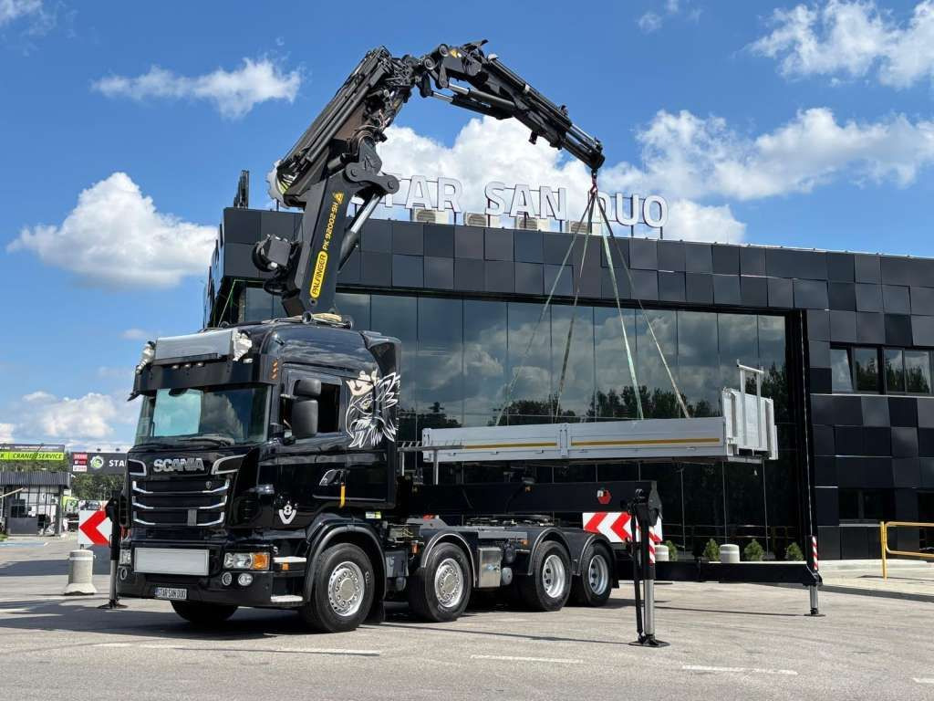 Scania R560 8x2 PALFINGER PK 92002 SH Fly Jib Winch 5t - Camión grúa: foto 2 Scania R560 8x2 PALFINGER PK 92002 SH Fly Jib Winch 5t - Camión grúa: foto 2