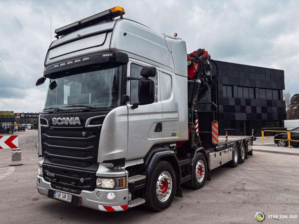 Camión grúa Scania  R730 8x2 Fassi F990 Fly Jib 30m Crane Euro 6: foto 10