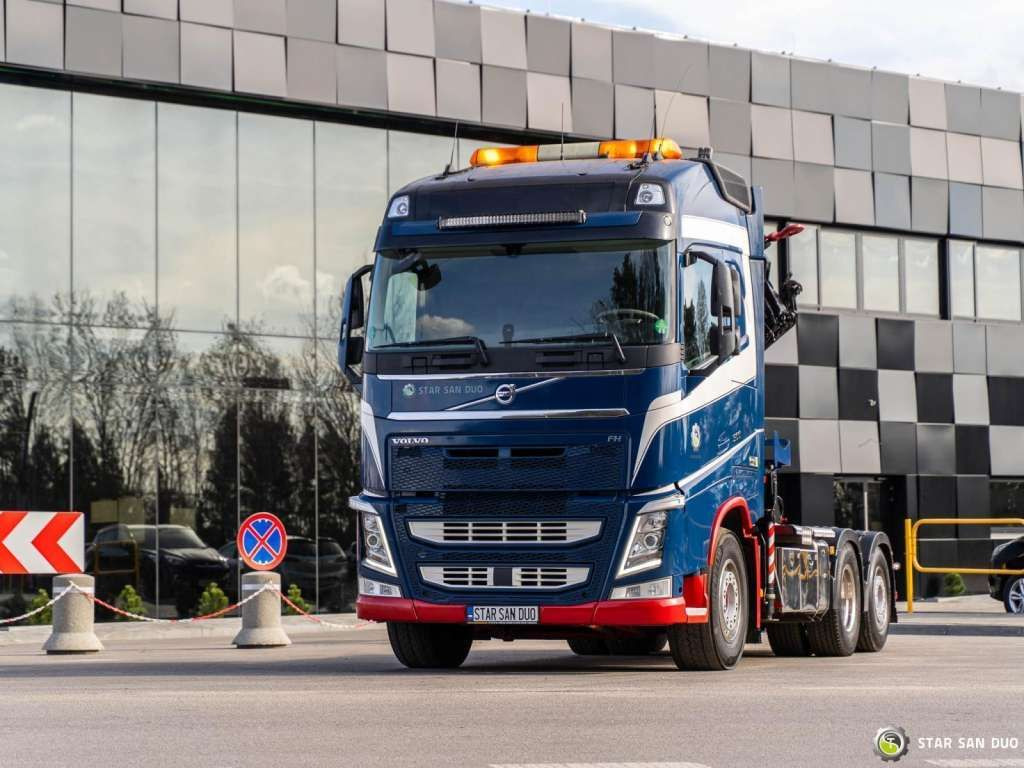 Volvo FH 500 6x2 HMF 3220-K5 HDS Crane Euro 6 - Camión grúa, Cabeza tractora: foto 5 Volvo FH 500 6x2 HMF 3220-K5 HDS Crane Euro 6 - Camión grúa, Cabeza tractora: foto 5