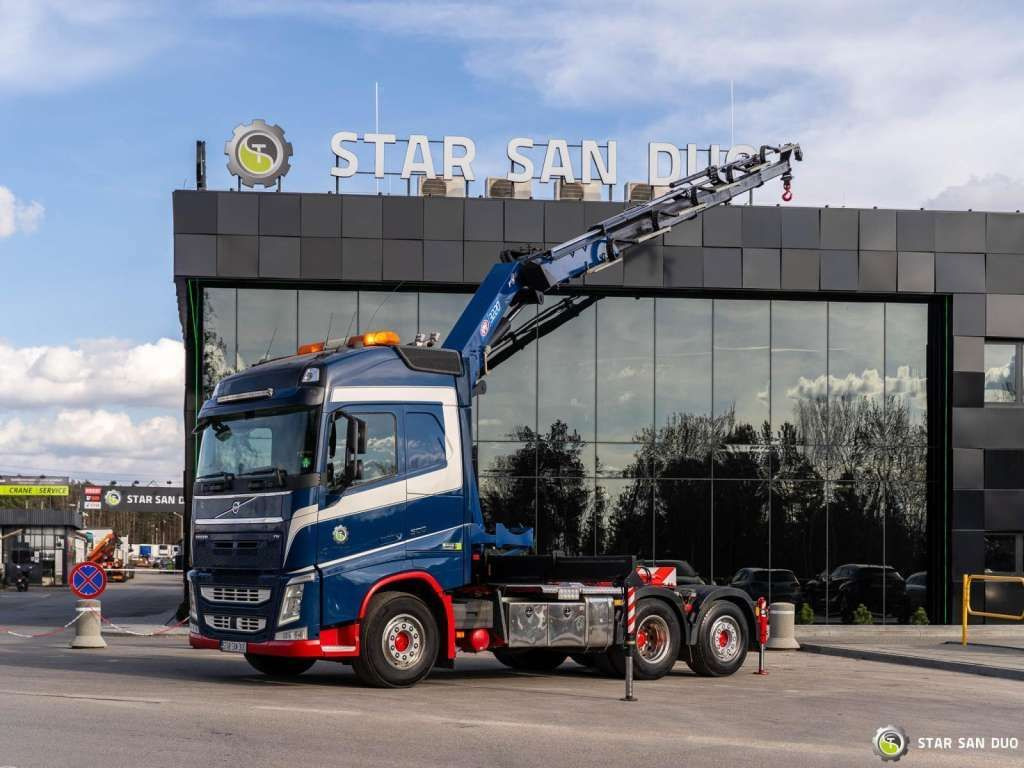 Volvo FH 500 6x2 HMF 3220-K5 HDS Crane Euro 6 - Camión grúa: foto 4 Volvo FH 500 6x2 HMF 3220-K5 HDS Crane Euro 6 - Camión grúa: foto 4