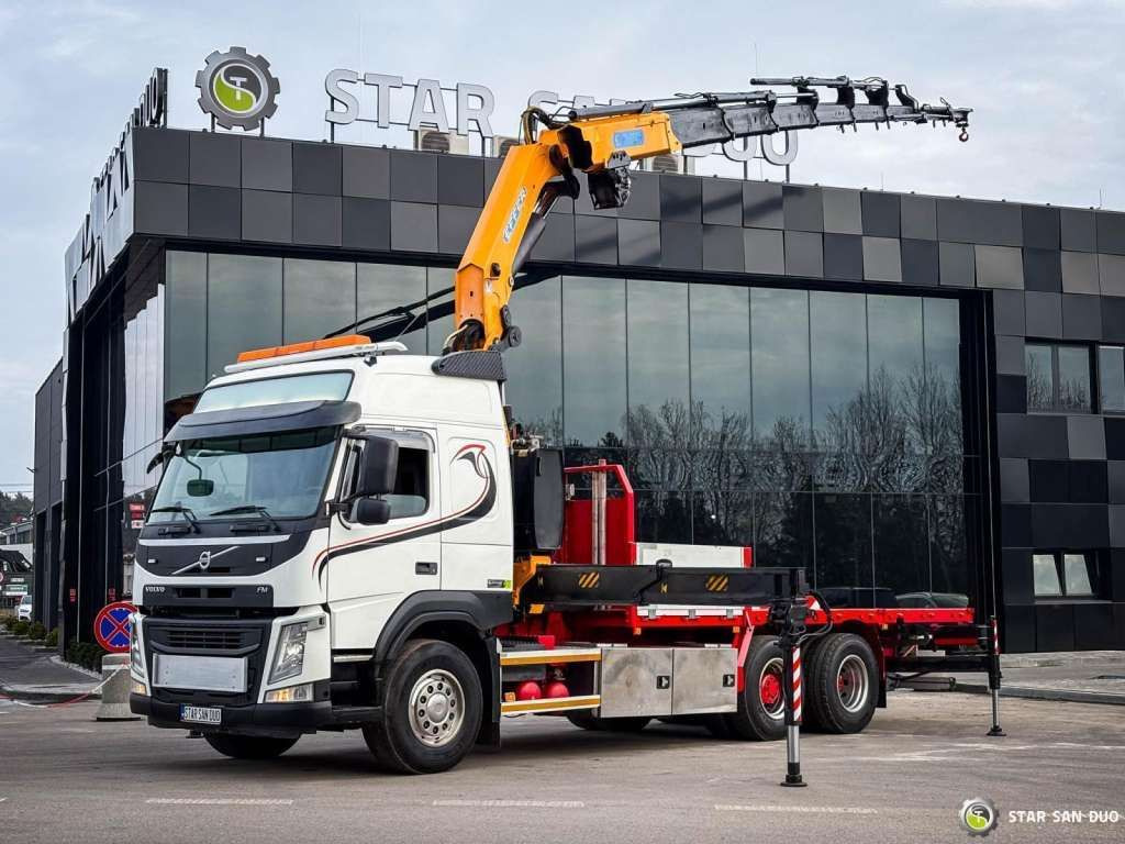 Volvo FM 450 6x2 EFFER 395/8S Euro 6 Crane Winch - Camión grúa: foto 1 Volvo FM 450 6x2 EFFER 395/8S Euro 6 Crane Winch - Camión grúa: foto 1