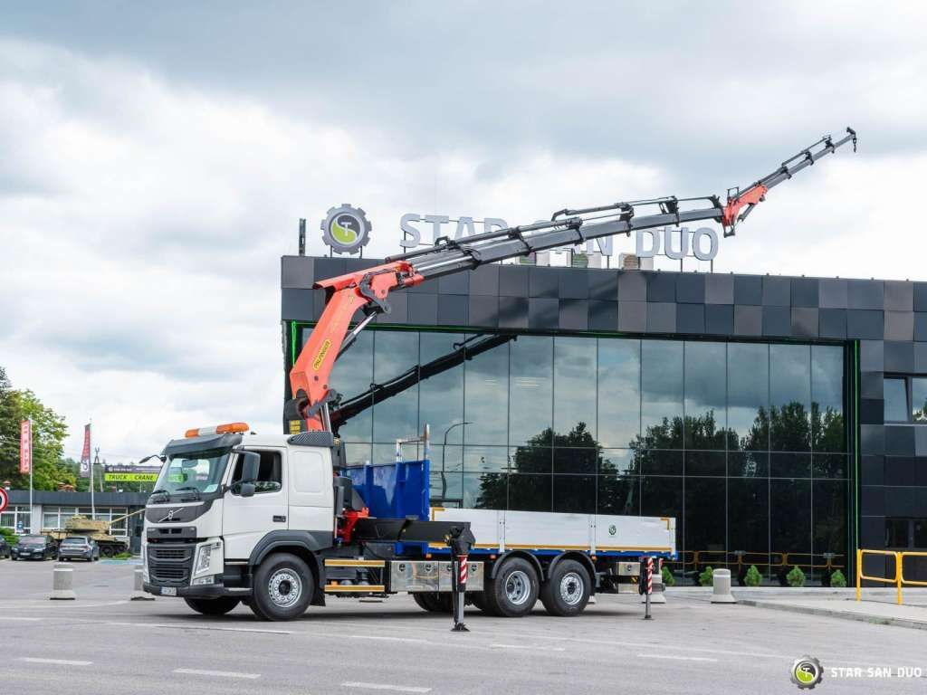 Volvo FM 460 6x2 PALFINGER PK 42002 FLY JIB Crane Eu - Camión grúa: foto 1 Volvo FM 460 6x2 PALFINGER PK 42002 FLY JIB Crane Eu - Camión grúa: foto 1