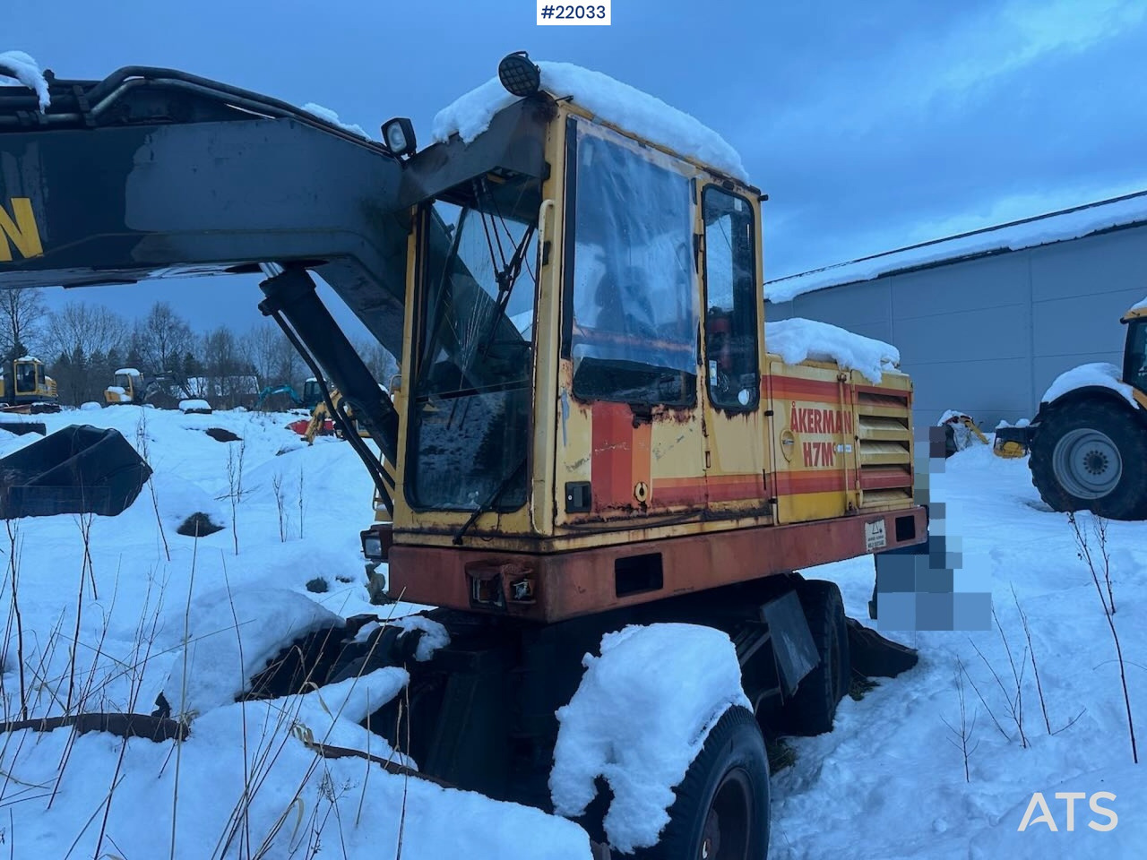 Excavadora de ruedas Åkerman H7M hjulgraver m/ skuffe: foto 6 Excavadora de ruedas Åkerman H7M hjulgraver m/ skuffe: foto 6