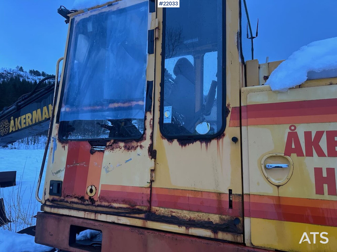 Excavadora de ruedas Åkerman H7M hjulgraver m/ skuffe: foto 20 Excavadora de ruedas Åkerman H7M hjulgraver m/ skuffe: foto 20