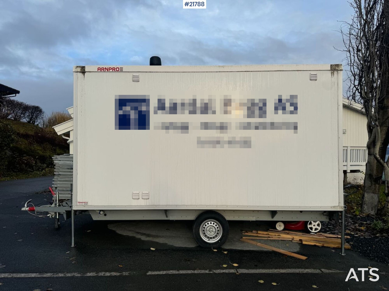 Arnpro Arbeidsbrakke - Casa contenedor, Remolque: foto 5 Arnpro Arbeidsbrakke - Casa contenedor, Remolque: foto 5