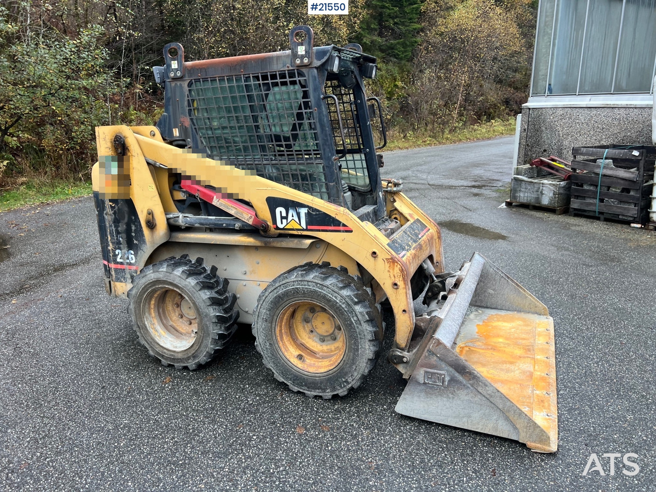 CAT 226 Kompaktlaster m/ skuffe - Minicargadora: foto 4 CAT 226 Kompaktlaster m/ skuffe - Minicargadora: foto 4
