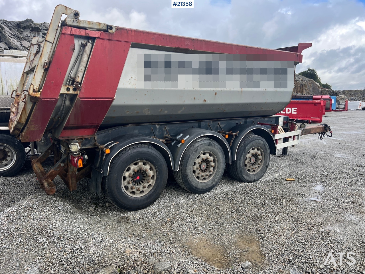 Carnehl 3 akslet - Remolque volquete: foto 2 Carnehl 3 akslet - Remolque volquete: foto 2