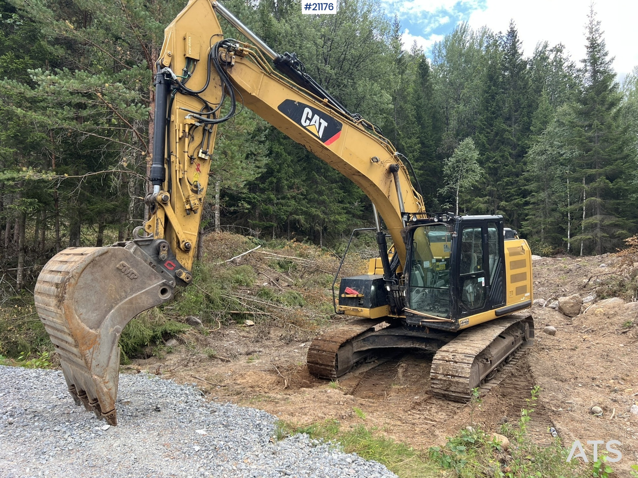 Caterpillar 320 ELRR gravemaskin m/ tannskuffe SE VIDEO - Excavadora de cadenas: foto 1 Caterpillar 320 ELRR gravemaskin m/ tannskuffe SE VIDEO - Excavadora de cadenas: foto 1