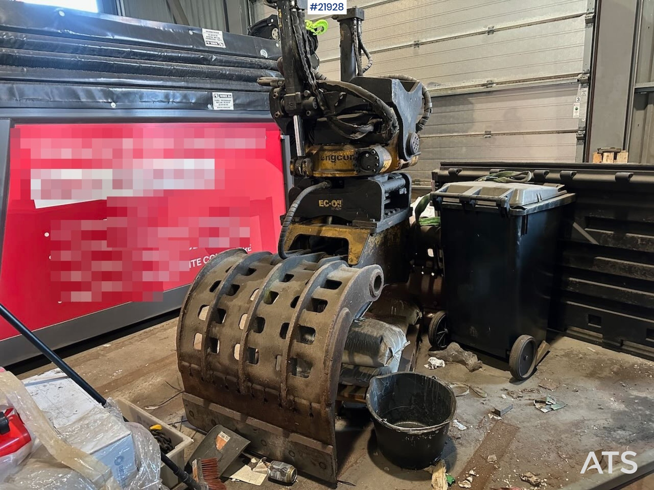 Encon 2017 klype og 2017 Engcon rototilt - Pinza de manipulación: foto 3 Encon 2017 klype og 2017 Engcon rototilt - Pinza de manipulación: foto 3