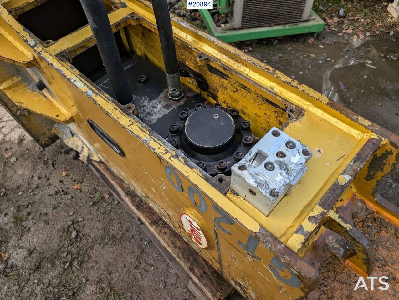 Martillo hidráulico para Maquinaria de construcción Giant 2009 GIANT GT200 pigghammer m/ KM3 feste.: foto 9