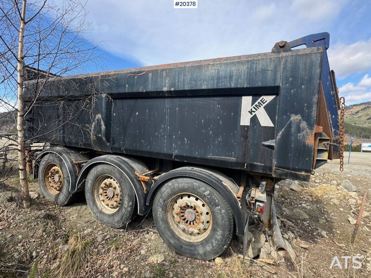 H.M Khmd 24 trippelkjerre - Remolque volquete: foto 5 H.M Khmd 24 trippelkjerre - Remolque volquete: foto 5