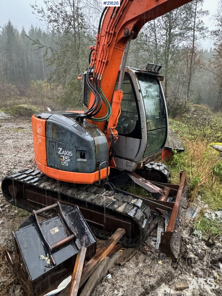 Hitachi ZX85 US Beltegraver m/ 2 skuffer SE VIDEO - Excavadora de cadenas: foto 5 Hitachi ZX85 US Beltegraver m/ 2 skuffer SE VIDEO - Excavadora de cadenas: foto 5
