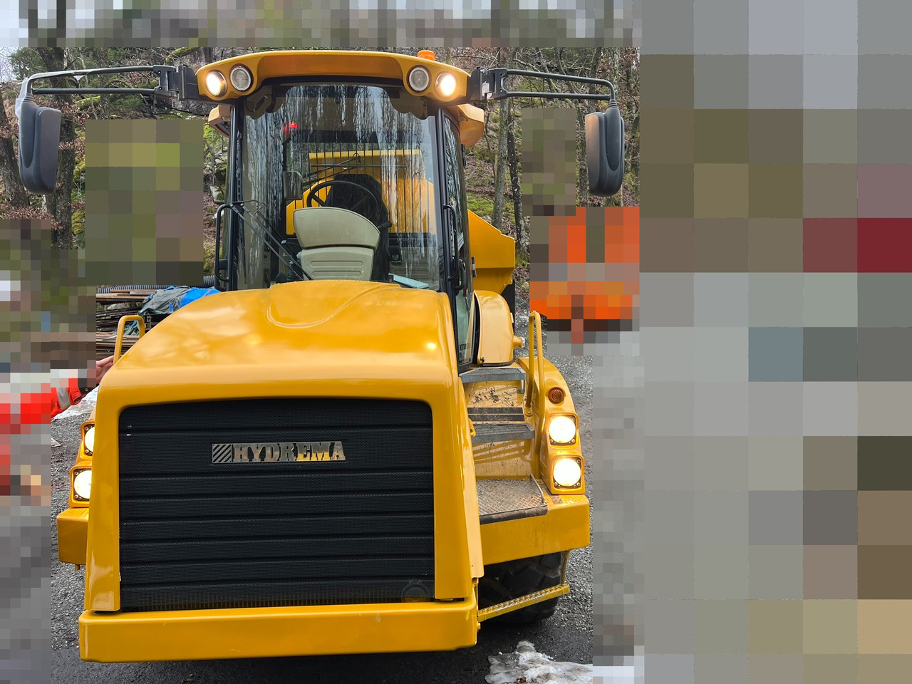 Hydrema 922D Dumper m / hvite skilt - Dúmper: foto 2 Hydrema 922D Dumper m / hvite skilt - Dúmper: foto 2