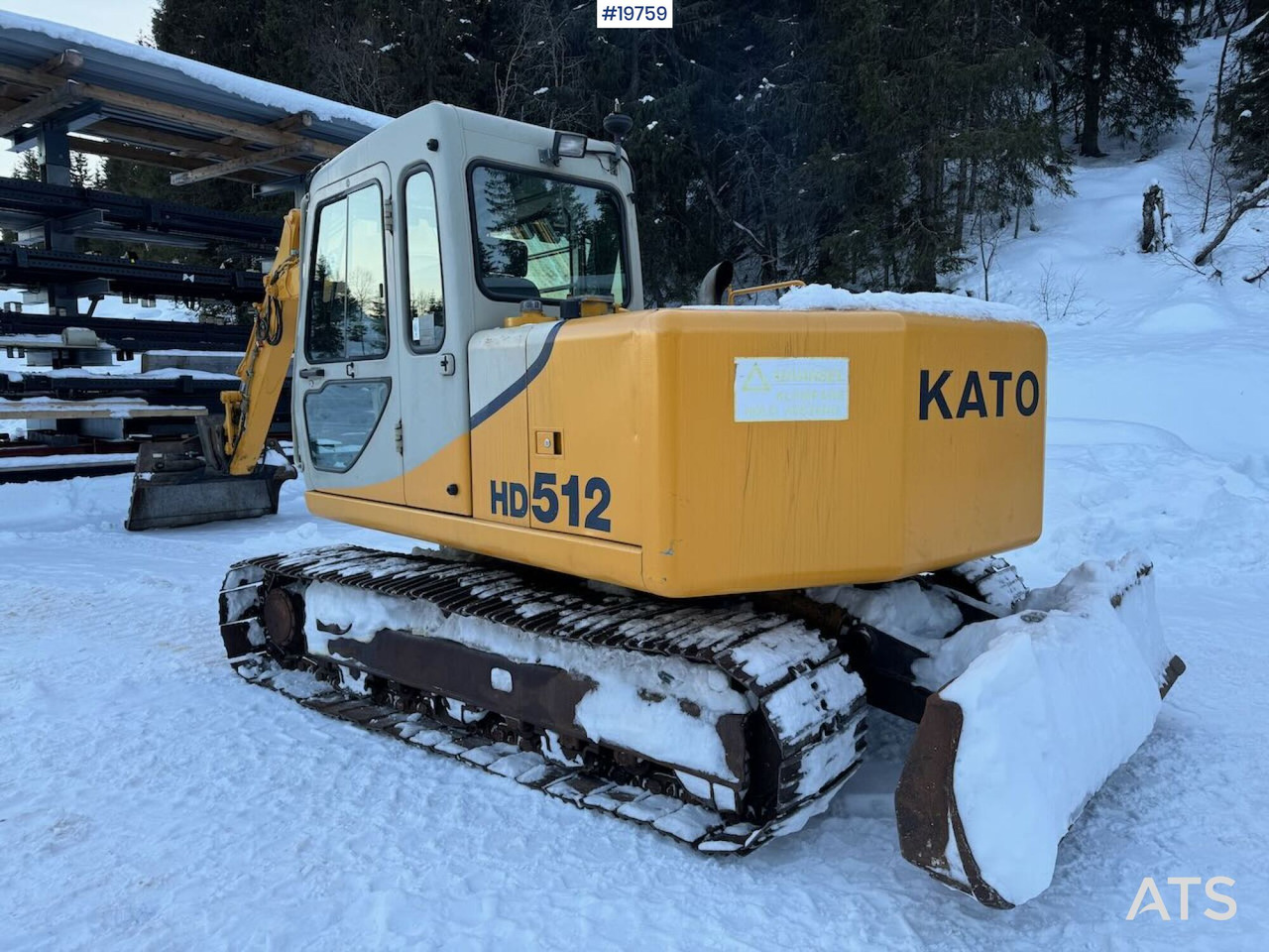 Kato HD512E - Excavadora: foto 5 Kato HD512E - Excavadora: foto 5