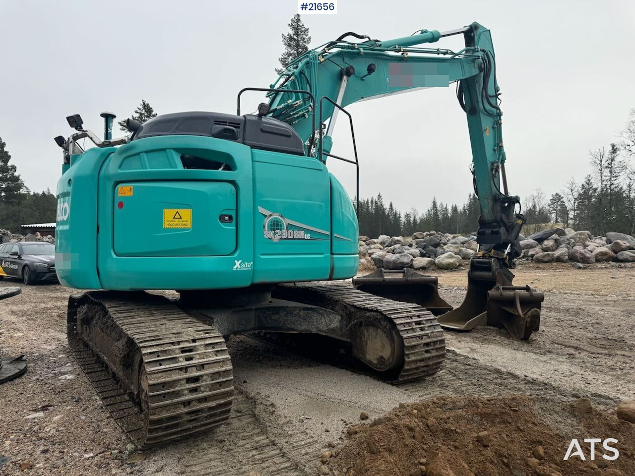 Kobelco SK230SRLC-5 Beltegraver m/ Tilt, Skuffe og GPS - Excavadora de cadenas: foto 5 Kobelco SK230SRLC-5 Beltegraver m/ Tilt, Skuffe og GPS - Excavadora de cadenas: foto 5