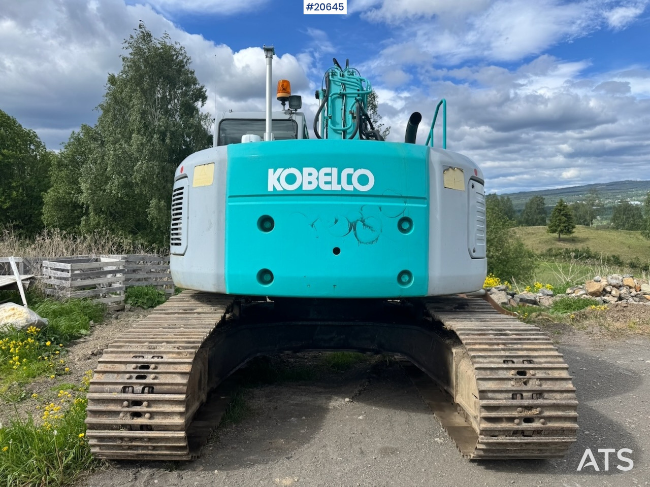 Kobelco SK235SR Beltegraver m/ Rototilt og Pusseskuffe. - Excavadora de cadenas: foto 4 Kobelco SK235SR Beltegraver m/ Rototilt og Pusseskuffe. - Excavadora de cadenas: foto 4
