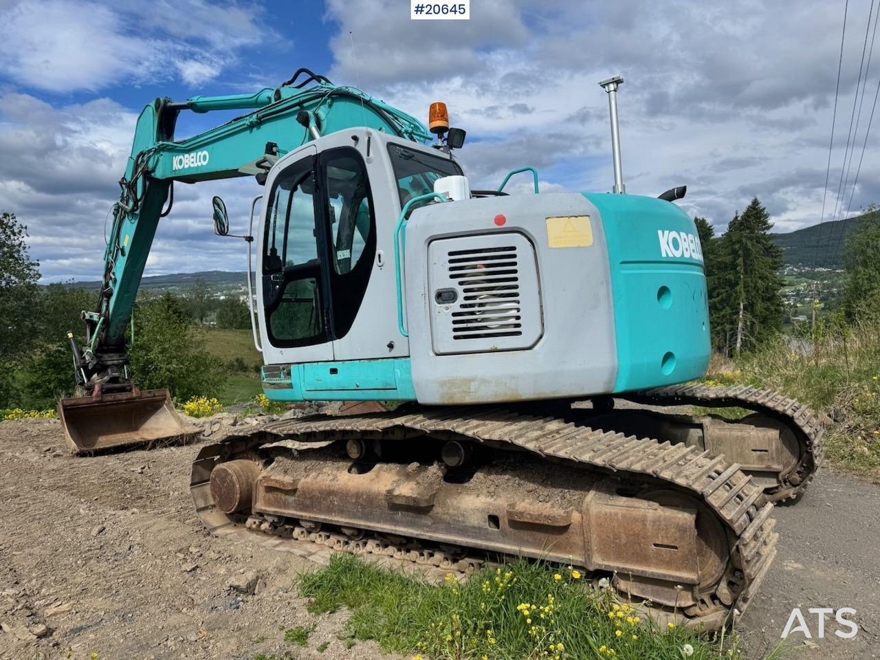 Kobelco SK235SR Beltegraver m/ Rototilt og Pusseskuffe. - Excavadora de cadenas: foto 3 Kobelco SK235SR Beltegraver m/ Rototilt og Pusseskuffe. - Excavadora de cadenas: foto 3