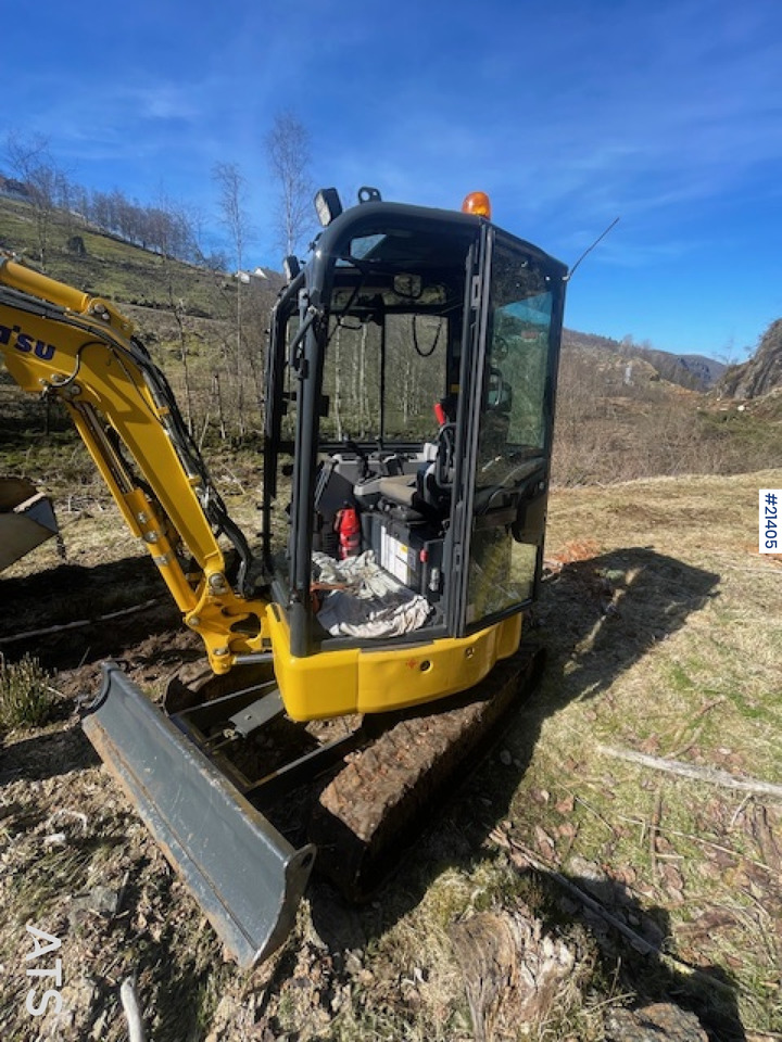 Komatsu PC24 MR-5 gravemaskin m/ pusseskuffe, rototilt, smalskuffe, graveskuffe og klype - Miniexcavadora: foto 4 Komatsu PC24 MR-5 gravemaskin m/ pusseskuffe, rototilt, smalskuffe, graveskuffe og klype - Miniexcavadora: foto 4