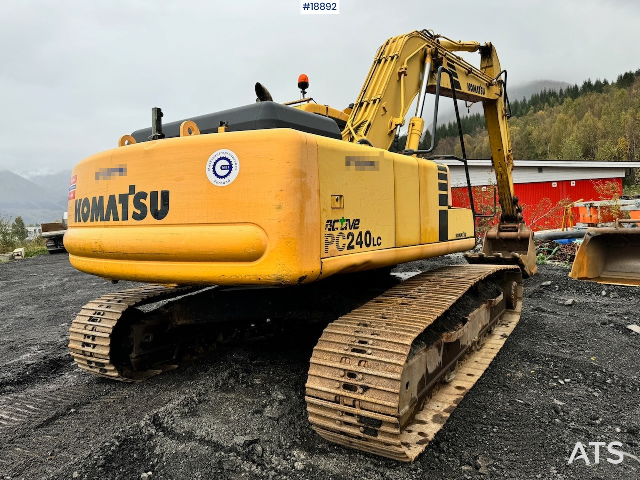 Komatsu PC240LC-6K Beltegraver m/ Graveskuffe - Excavadora: foto 5 Komatsu PC240LC-6K Beltegraver m/ Graveskuffe - Excavadora: foto 5