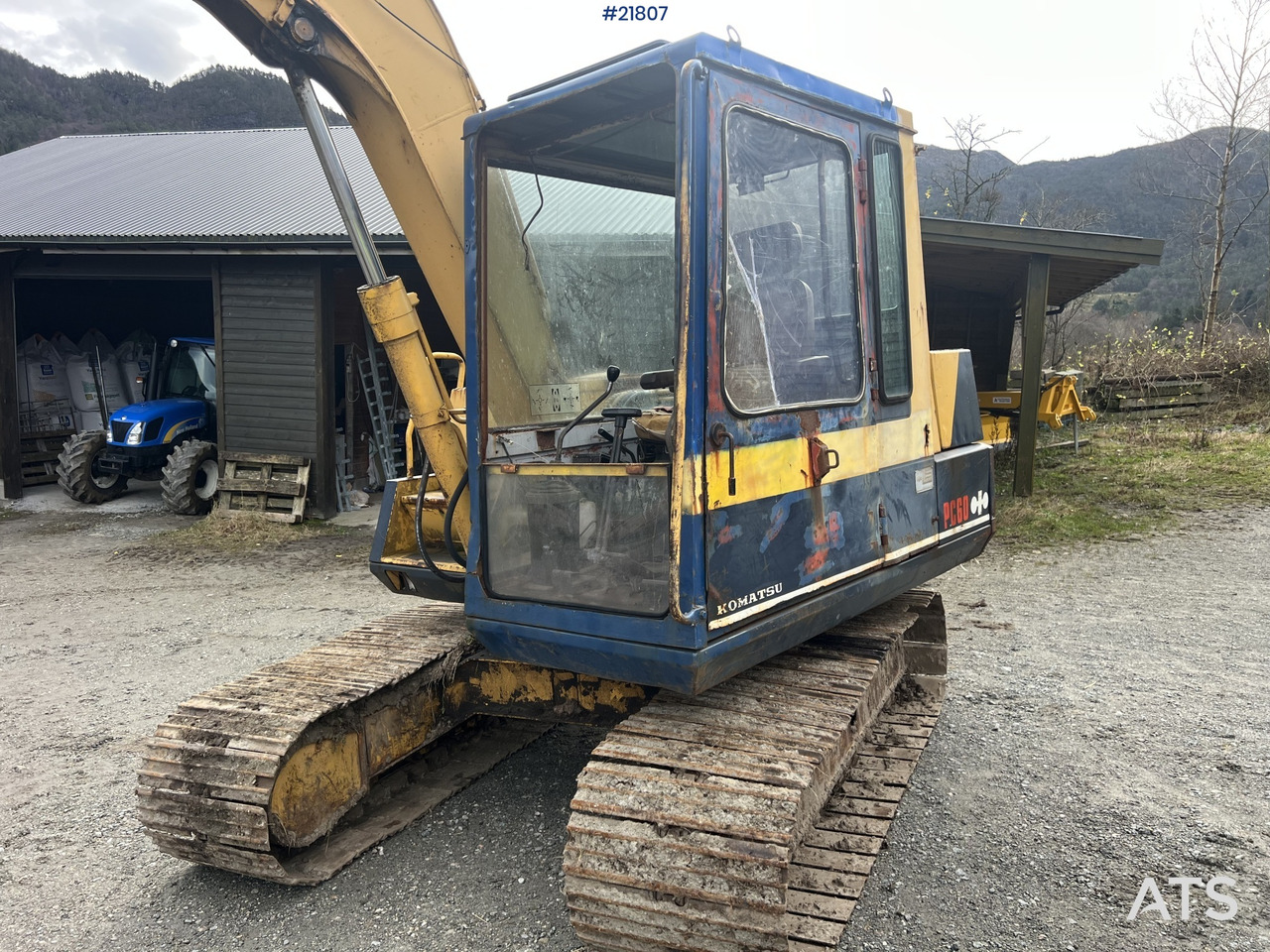 Excavadora Komatsu pc60-5 gravemaskin m/ renskeskuffe,soldeskuffe og smalskuffe: foto 13