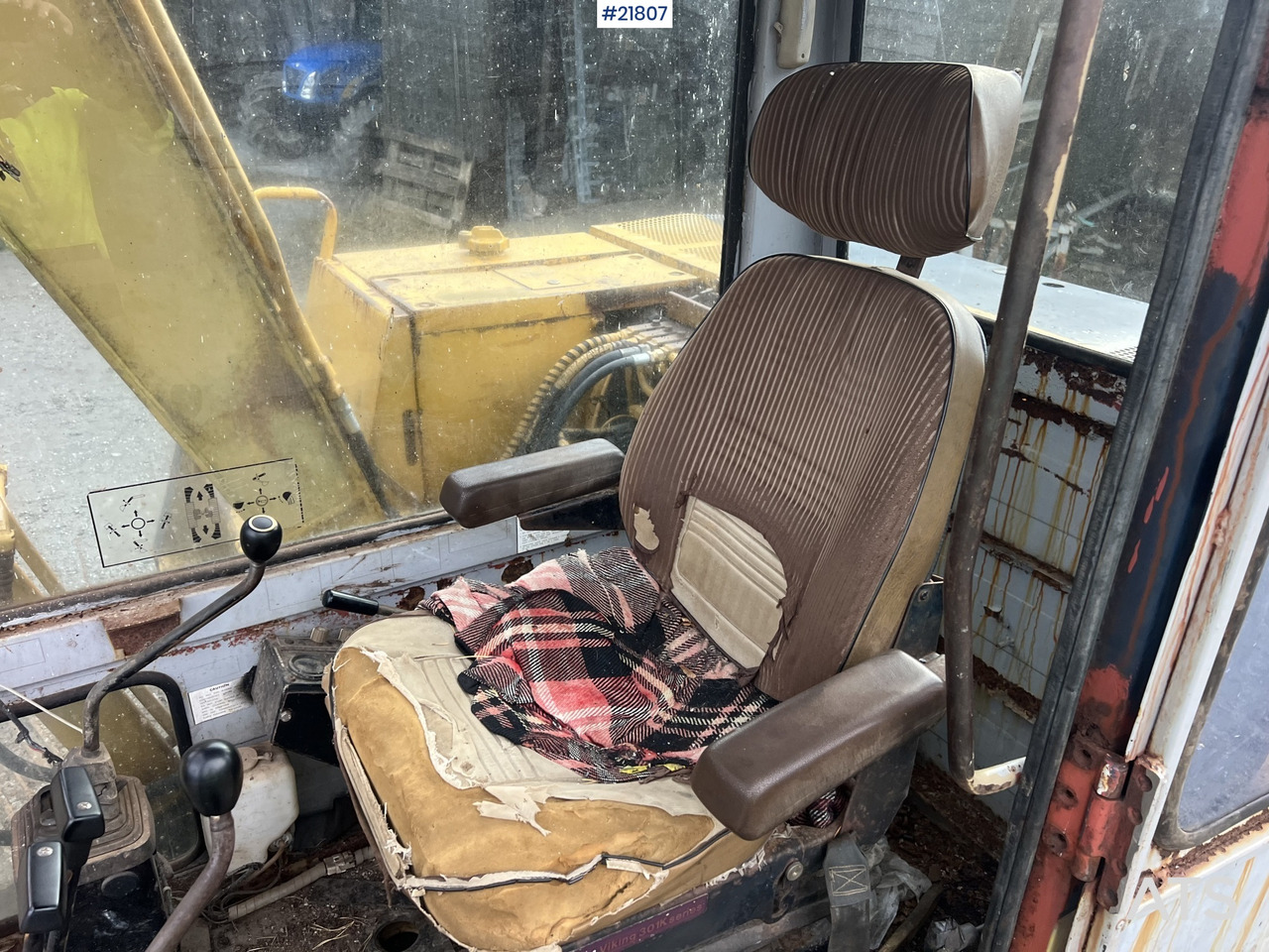 Excavadora Komatsu pc60-5 gravemaskin m/ renskeskuffe,soldeskuffe og smalskuffe: foto 27