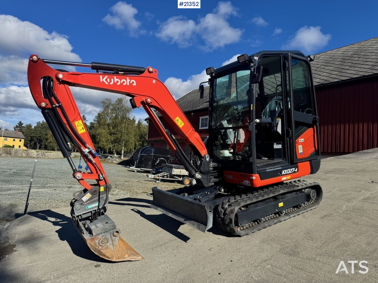 Kubota KX027-4 - Miniexcavadora: foto 2 Kubota KX027-4 - Miniexcavadora: foto 2