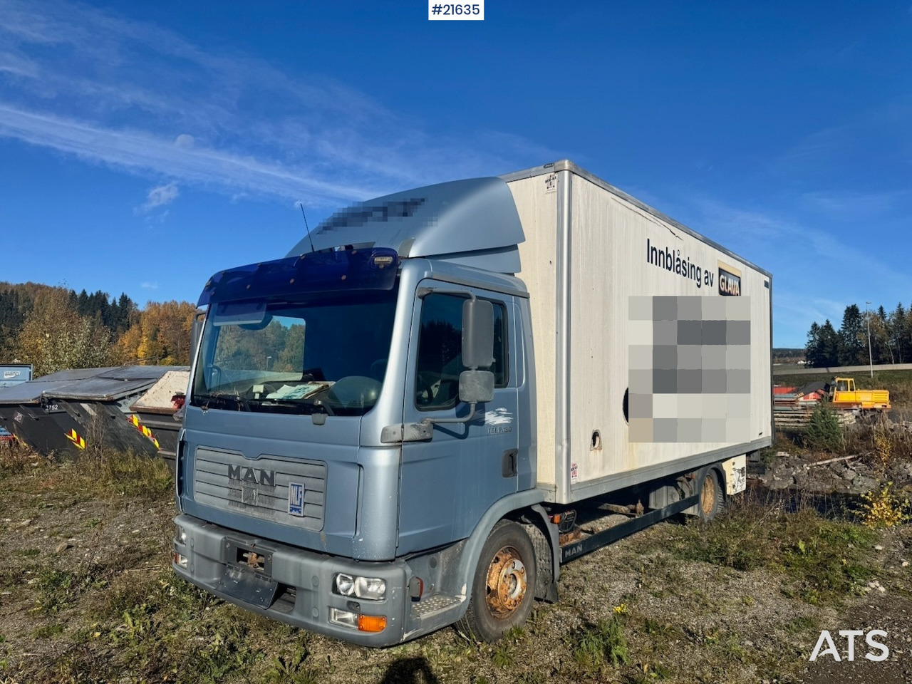 MAN MAN TGL 8.180 4x2 Skapbil - Camión caja cerrada: foto 1 MAN MAN TGL 8.180 4x2 Skapbil - Camión caja cerrada: foto 1