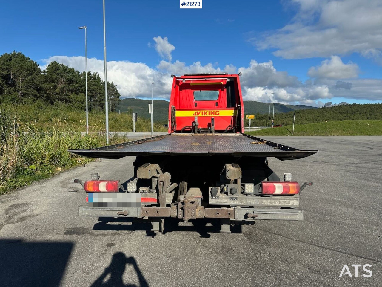 Mercedes ACTROS 1935 4x2 bergingsbil. Nyoverhalt styringsenhet. SE VIDEO - Grua de remolque autos: foto 5 Mercedes ACTROS 1935 4x2 bergingsbil. Nyoverhalt styringsenhet. SE VIDEO - Grua de remolque autos: foto 5