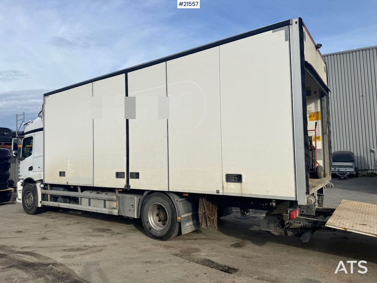 Mercedes Actros 1832 - Camión caja cerrada: foto 5 Mercedes Actros 1832 - Camión caja cerrada: foto 5