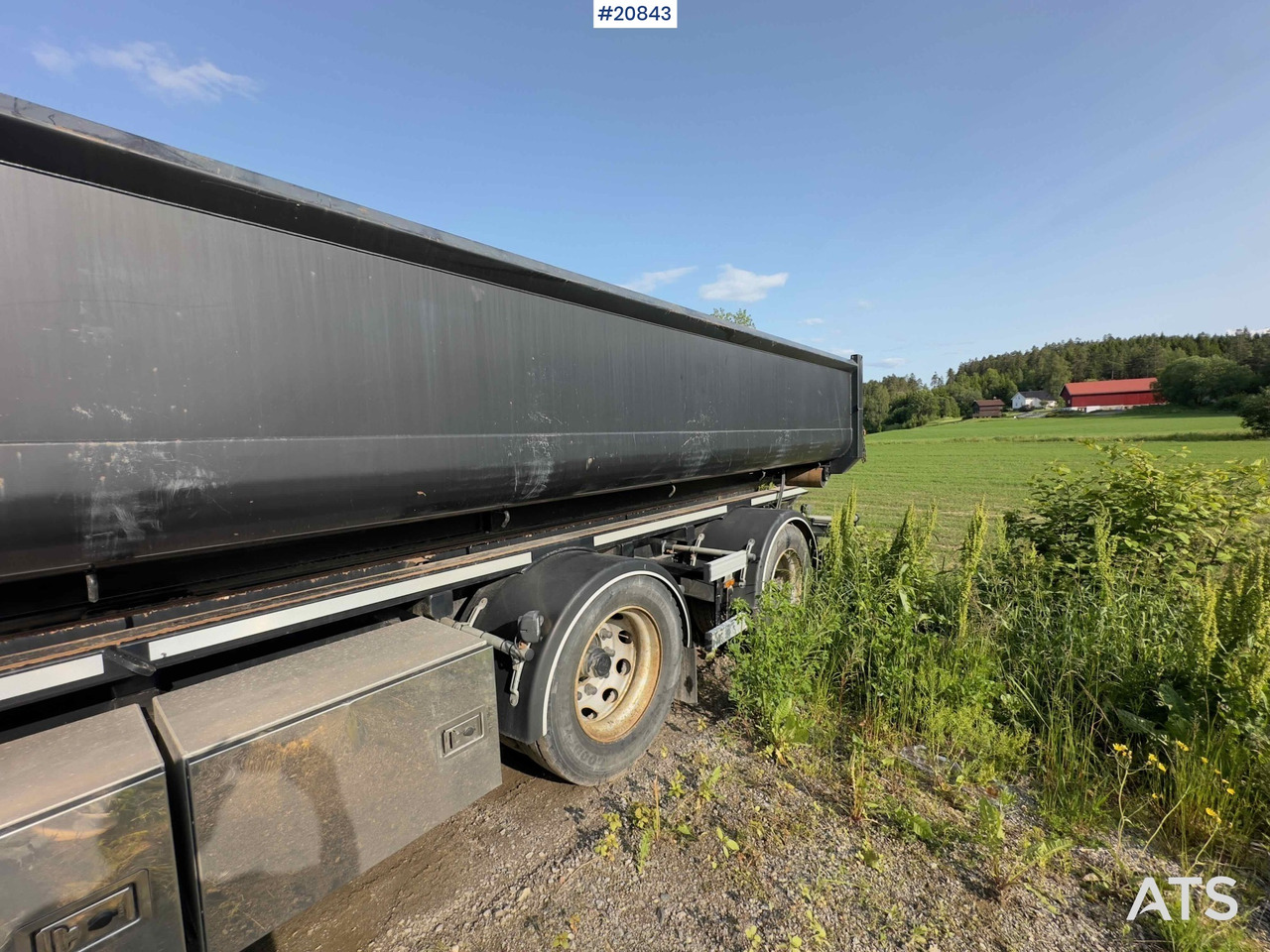 NOR SLEP 2 akslet krokhenger med tipp - Remolque multilift/ Portacontenedores de cadenas: foto 5 NOR SLEP 2 akslet krokhenger med tipp - Remolque multilift/ Portacontenedores de cadenas: foto 5