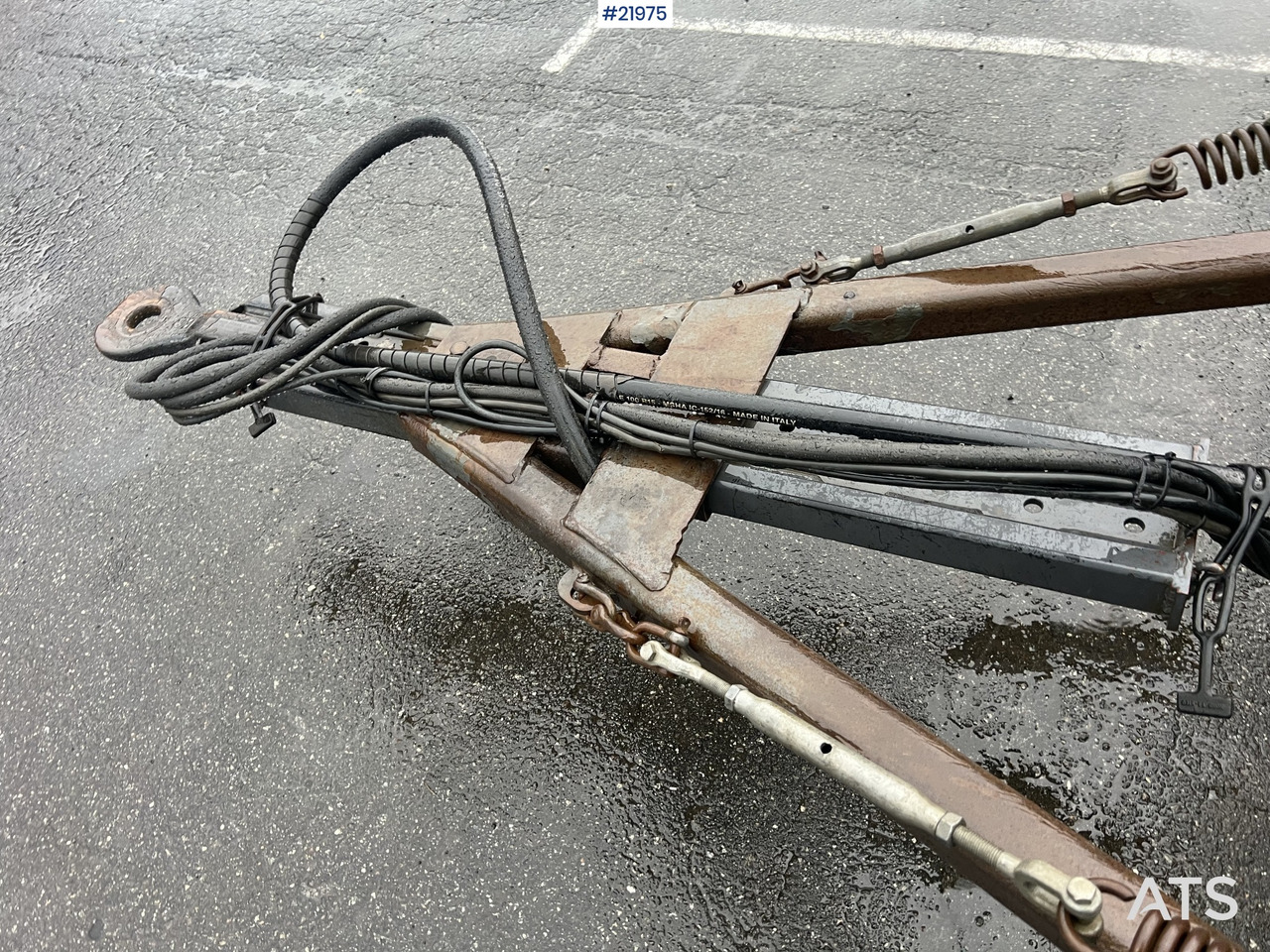 NOR SLEP sl-28kt 3 akslet krokslep m/ tipp - Remolque multilift/ Portacontenedores de cadenas: foto 5 NOR SLEP sl-28kt 3 akslet krokslep m/ tipp - Remolque multilift/ Portacontenedores de cadenas: foto 5