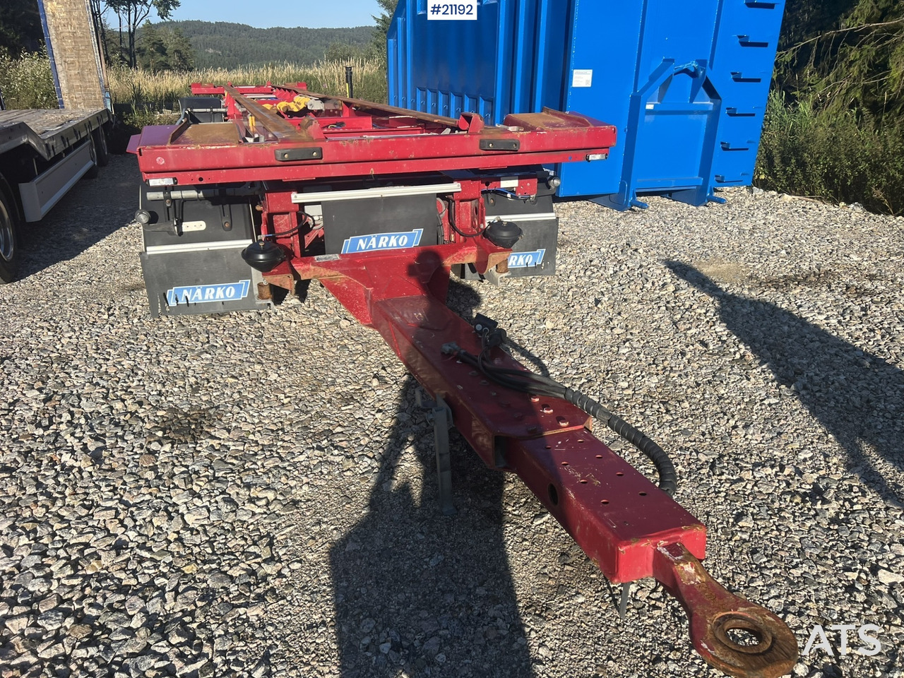 Narko 4 akslet container henger - Remolque multilift/ Portacontenedores de cadenas: foto 5 Narko 4 akslet container henger - Remolque multilift/ Portacontenedores de cadenas: foto 5