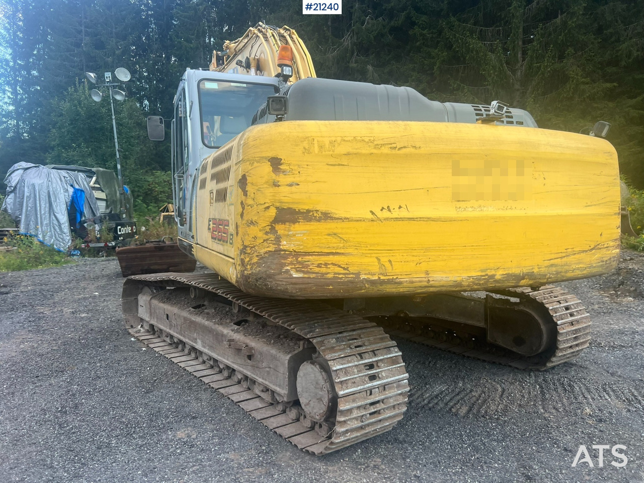 Excavadora de cadenas New Holland Kobelco E265B: foto 13 Excavadora de cadenas New Holland Kobelco E265B: foto 13