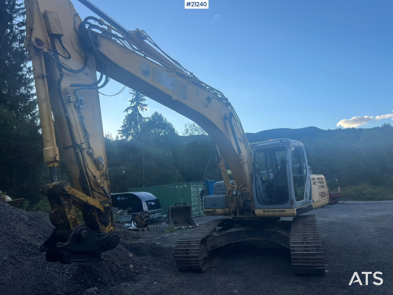 Excavadora de cadenas New Holland Kobelco E265B: foto 41 Excavadora de cadenas New Holland Kobelco E265B: foto 41