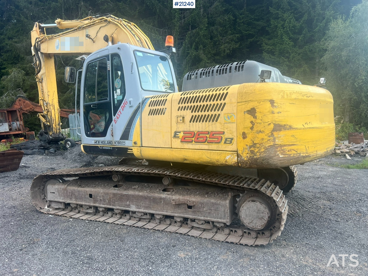 Excavadora de cadenas New Holland Kobelco E265B: foto 15 Excavadora de cadenas New Holland Kobelco E265B: foto 15
