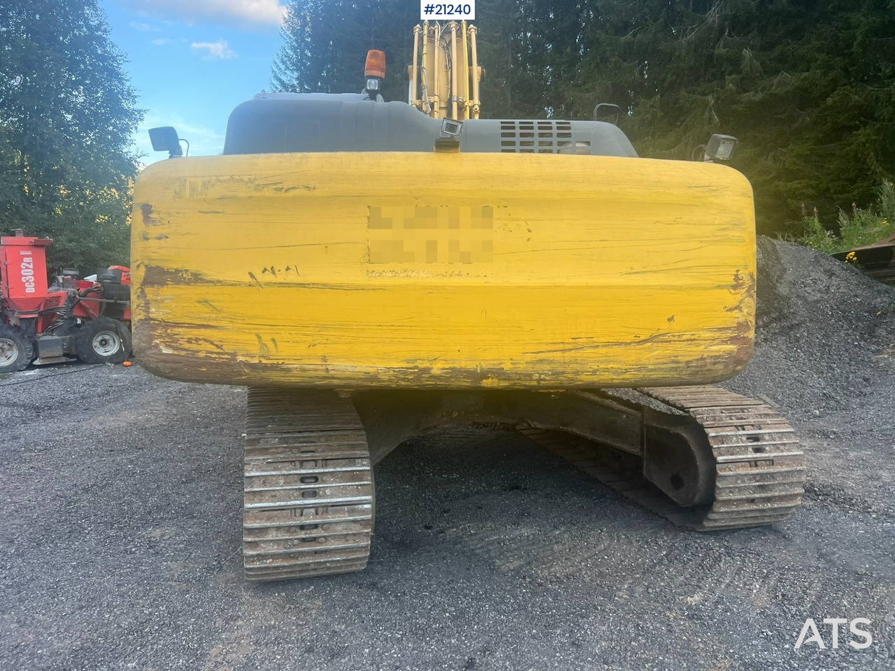 Excavadora de cadenas New Holland Kobelco E265B: foto 11 Excavadora de cadenas New Holland Kobelco E265B: foto 11