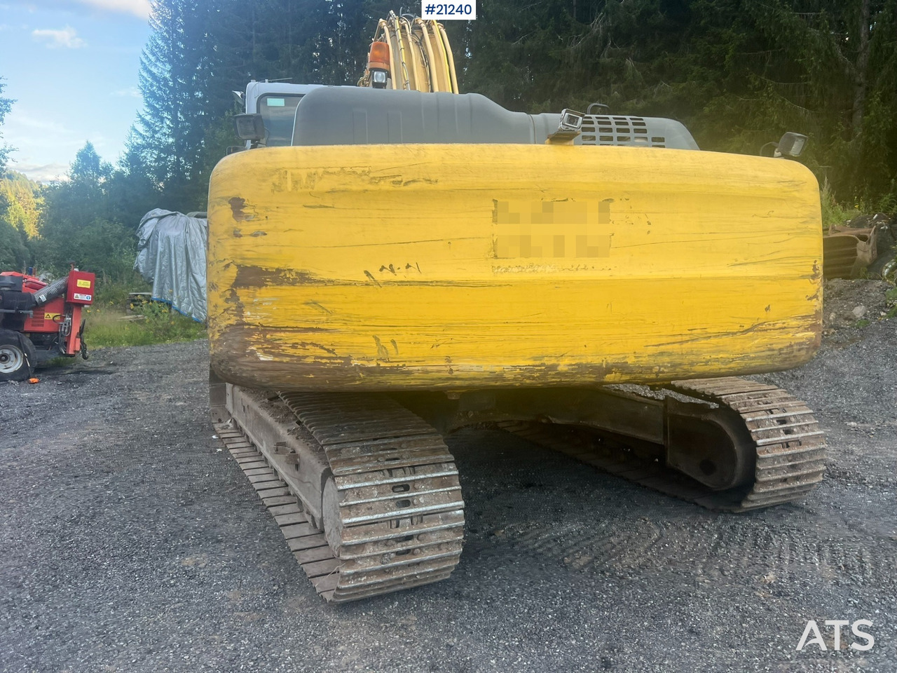 Excavadora de cadenas New Holland Kobelco E265B: foto 12 Excavadora de cadenas New Holland Kobelco E265B: foto 12