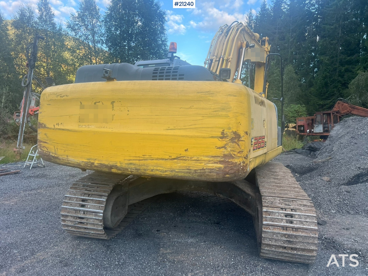 Excavadora de cadenas New Holland Kobelco E265B: foto 9 Excavadora de cadenas New Holland Kobelco E265B: foto 9