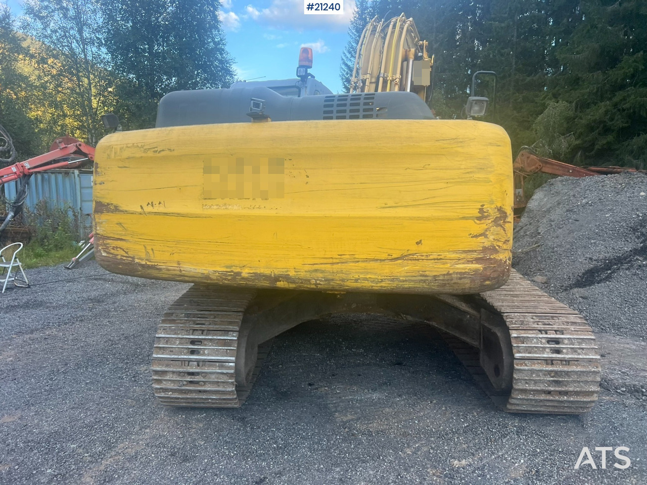 Excavadora de cadenas New Holland Kobelco E265B: foto 10 Excavadora de cadenas New Holland Kobelco E265B: foto 10