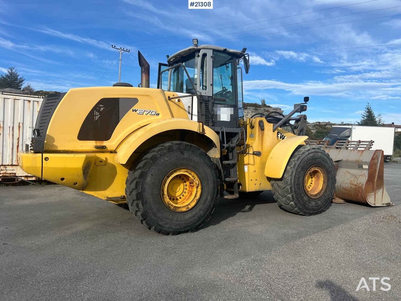 New Holland w270B - Cargadora de ruedas: foto 4 New Holland w270B - Cargadora de ruedas: foto 4