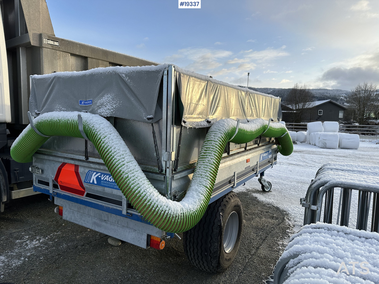 K-vangen tilhenger - Remolque, Vehículo municipal: foto 3 K-vangen tilhenger - Remolque, Vehículo municipal: foto 3