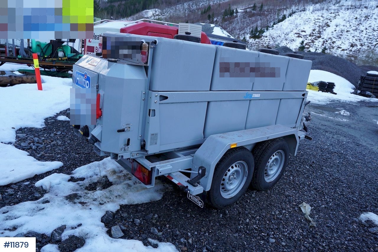 Respo boggihenger med Hilltip Spray striker vannvogn - Remolque: foto 3 Respo boggihenger med Hilltip Spray striker vannvogn - Remolque: foto 3