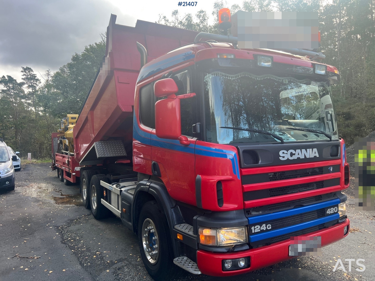 Camión volquete Scania P124G: foto 7