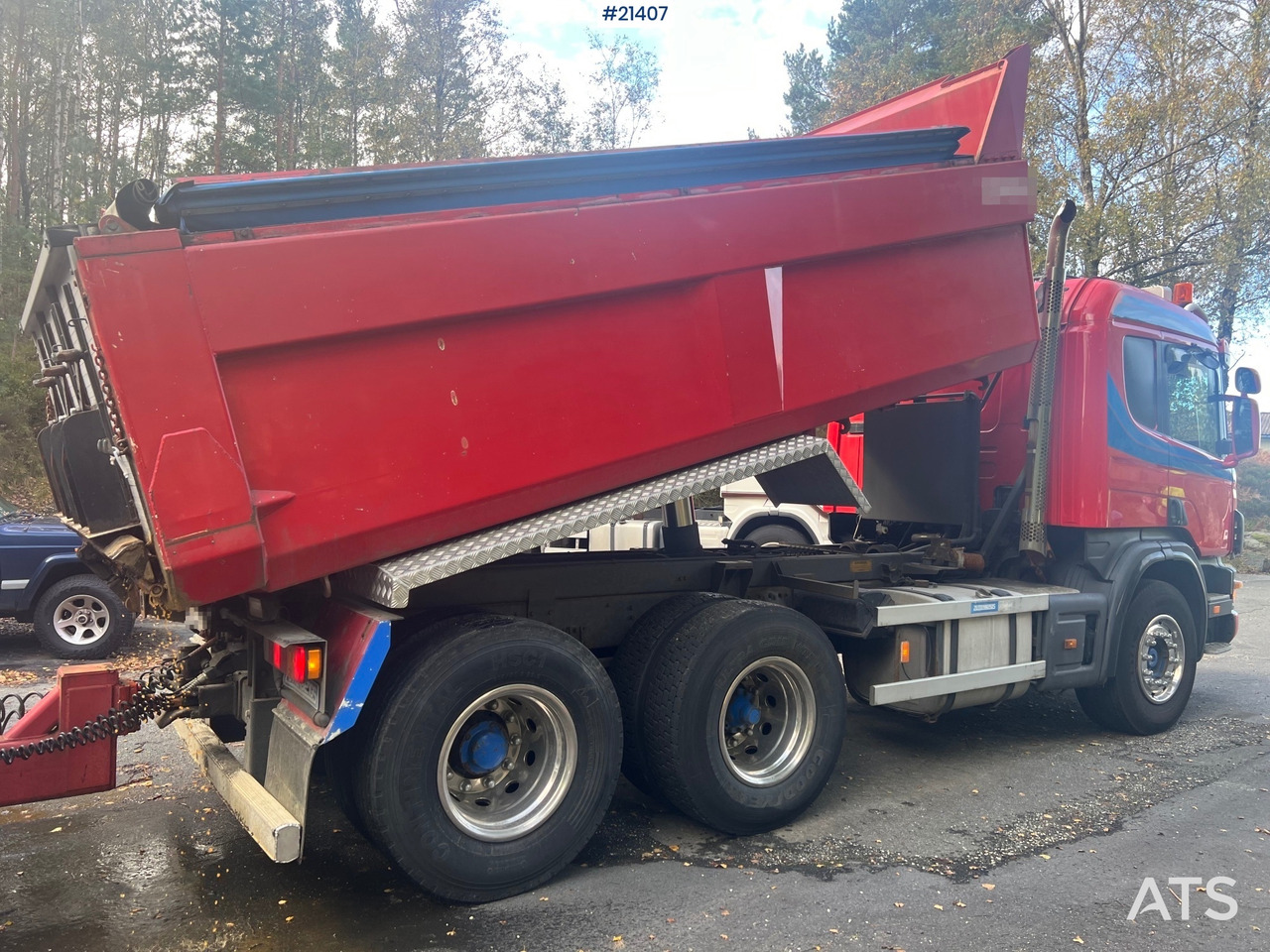 Camión volquete Scania P124G: foto 9