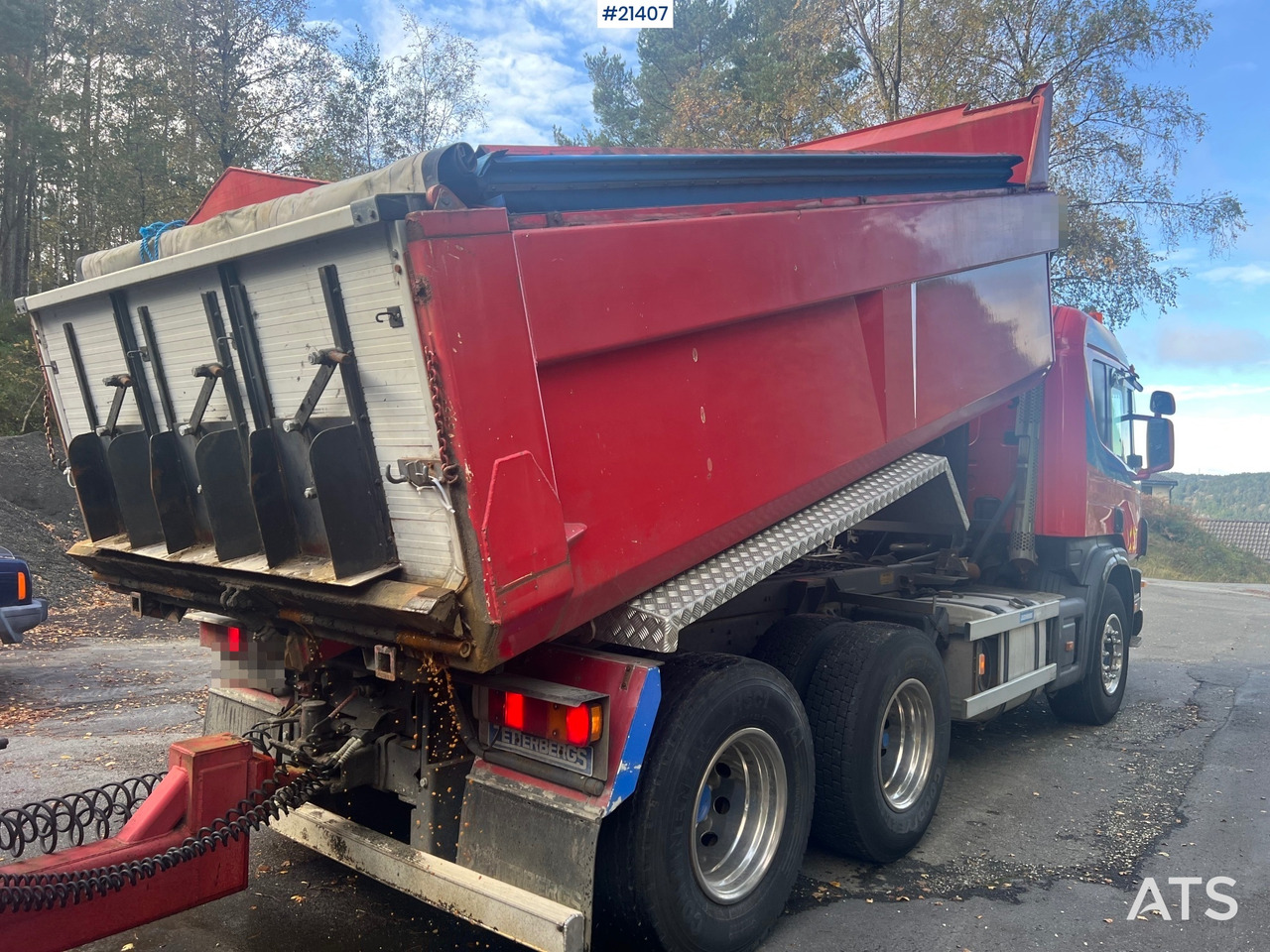 Camión volquete Scania P124G: foto 10