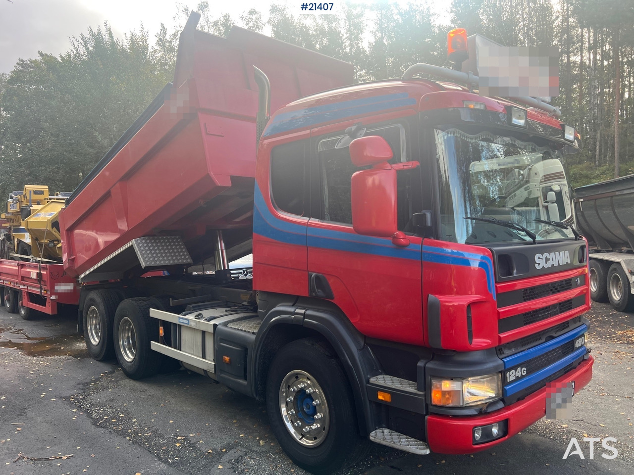 Camión volquete Scania P124G: foto 8